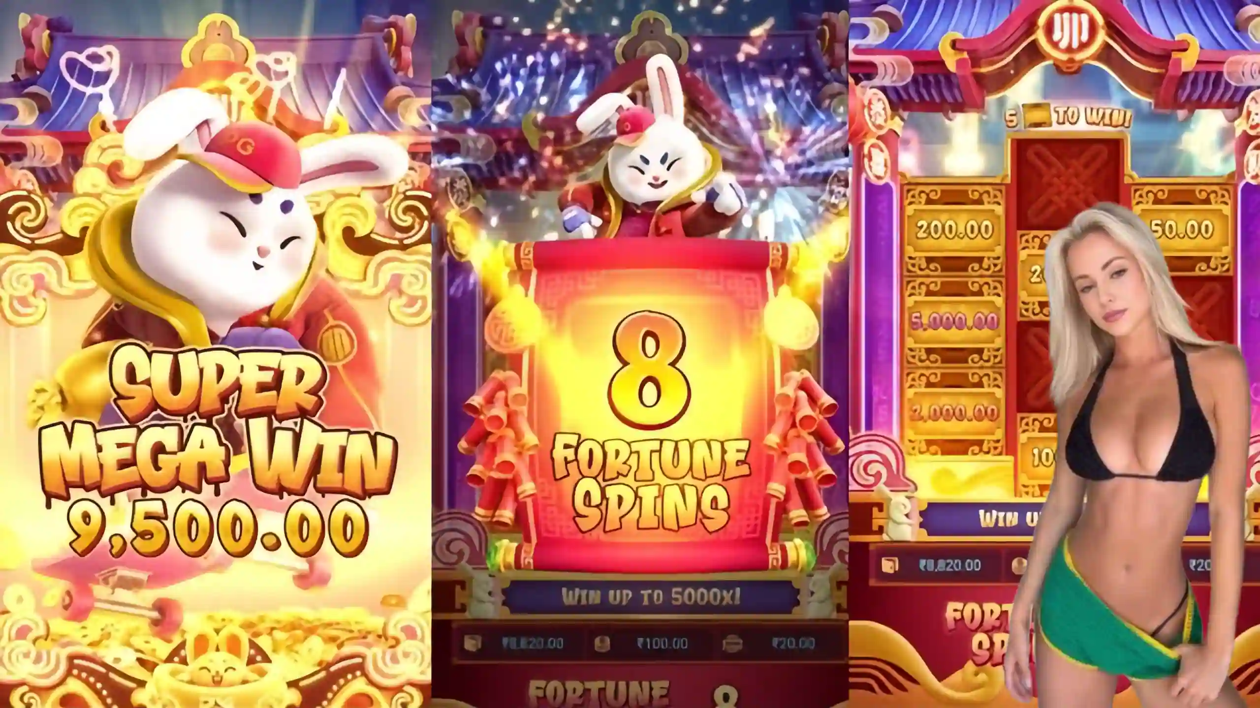 Wild Expansivo Fortune Rabbit 6262 - Coelho Dourado que Expande